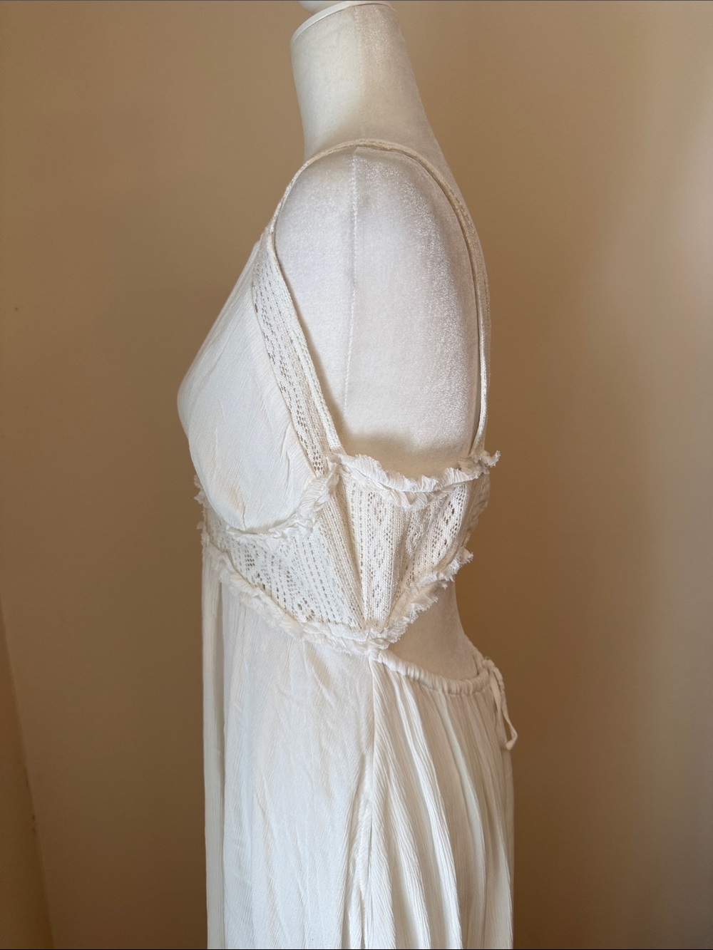 Free People Hadlee Maxi Dress White - Picture 9 of 16